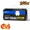 WattCycle 24V​ LiFePO4 Solarbatterie 100Ah, LiFePO4 für Solar, Wohnmobile & Marine im Halloween LiFePO4 Angebote