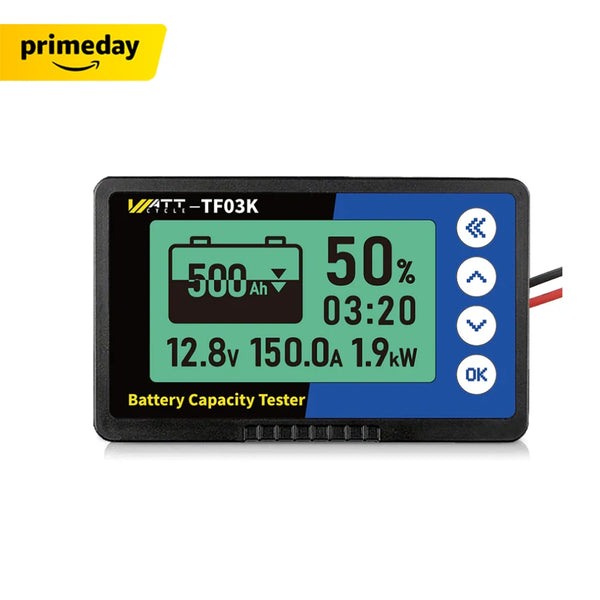WattCycle Batteriewächter 500A mit Shunt im Prime Big Deal Days Angebot