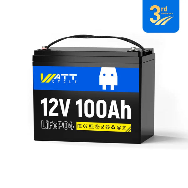 12V 100Ah LiFePO4 Batterie
