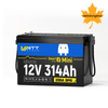 WattCycle LiFePO4 12V 314Ah Mini Lithium Batterie mit Bluetooth Überwachung im Herbstangebot