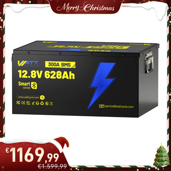 12V 628Ah Ultra LiFePO4 Batterie mit Bluetooth