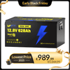 WattCycle LiFePO4 12V 628Ah Ultra Lithium Batterie mit hoher Kapazität & Bluetooth Überwachung im Black Friday Vorverkaufsangebot