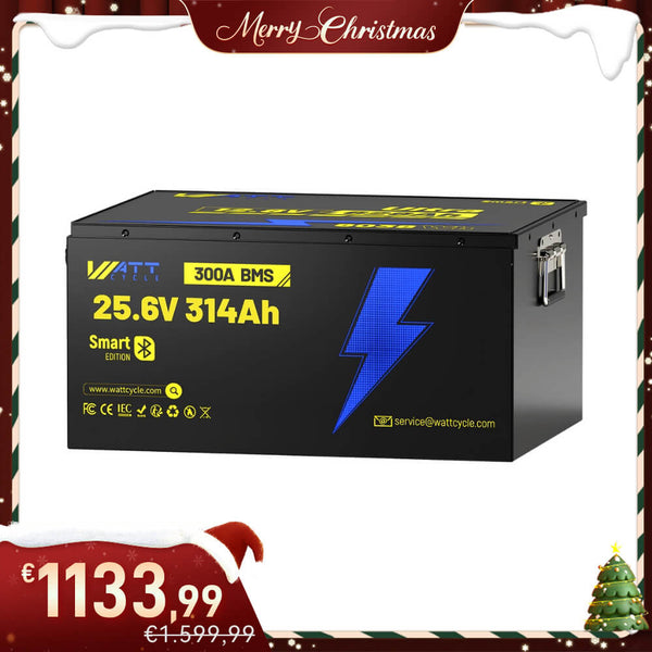 24V 314Ah Ultra LiFePO4 Batterie mit Bluetooth