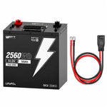 WattCycle LiFePO4 48V 50Ah LiFePO4 Batteriespeicher mit PPS-Verbindungskabel