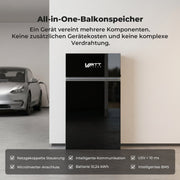 PIONEER All-in-One Stromspeicher 10kWh mit 2500W Wechselrichter