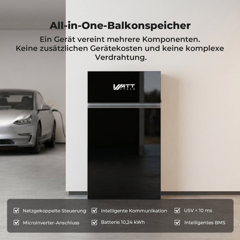 PIONEER All-in-One Stromspeicher 10kWh mit 2500W Wechselrichter
