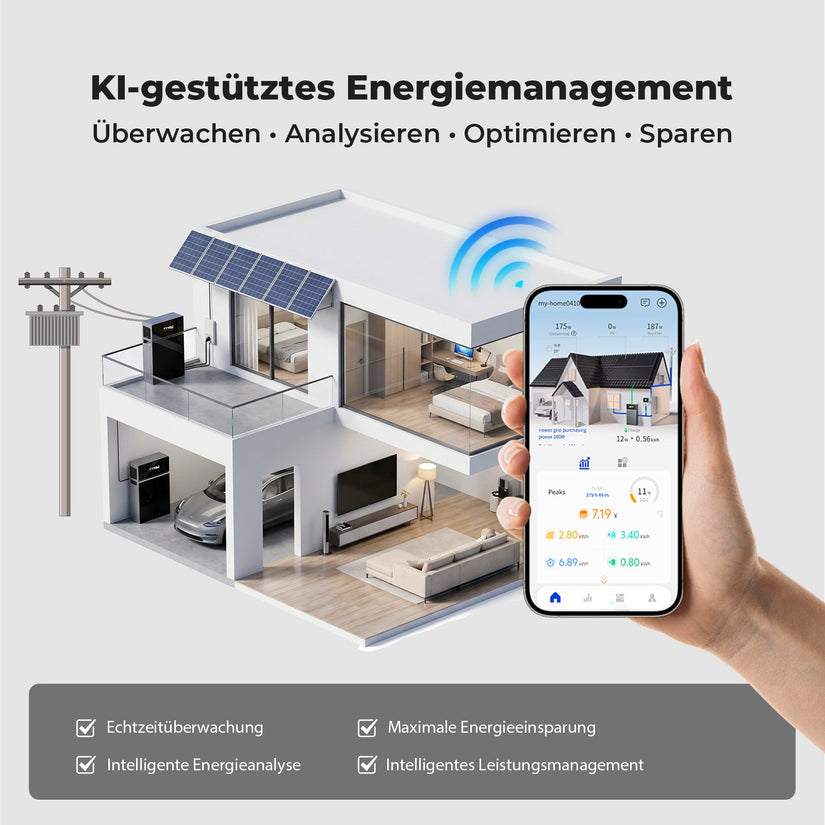 PIONEER All-in-One Stromspeicher 10kWh mit 2500W Wechselrichter