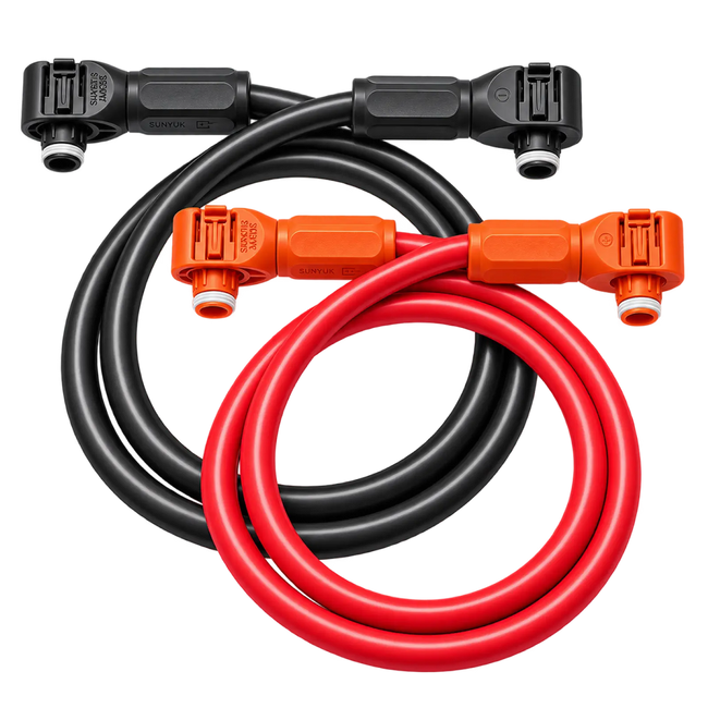 WattCycle Parallelkabel für 48V 100Ah Standbatterien
